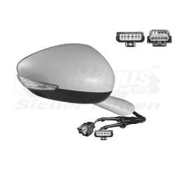 Rétroviseur éléctrique complet droit