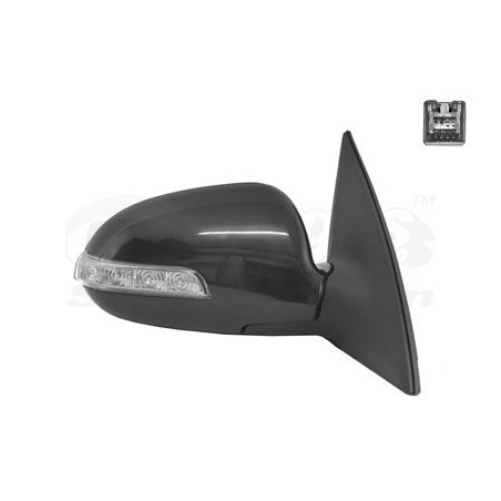 Rétroviseur éléctrique complet droit