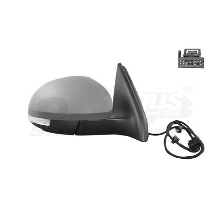 Rétroviseur éléctrique complet droit