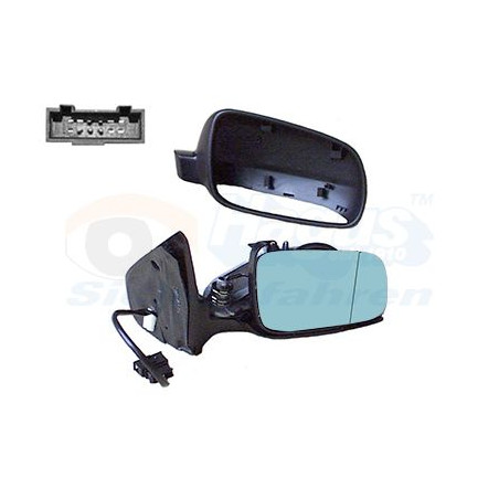 Rétroviseur éléctrique complet droit