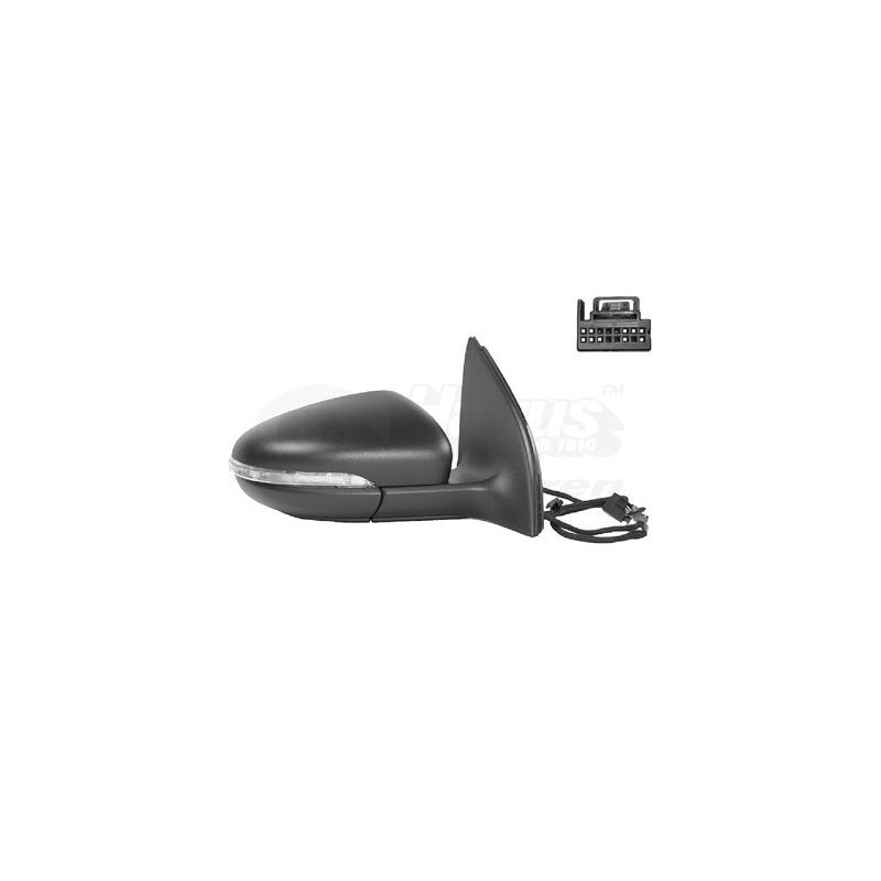 Rétroviseur éléctrique complet droit