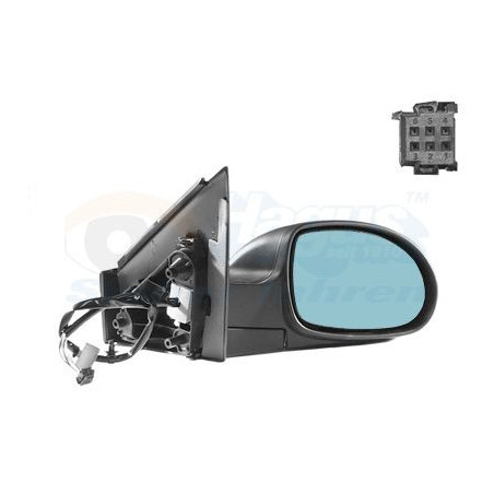 Rétroviseur éléctrique complet droit