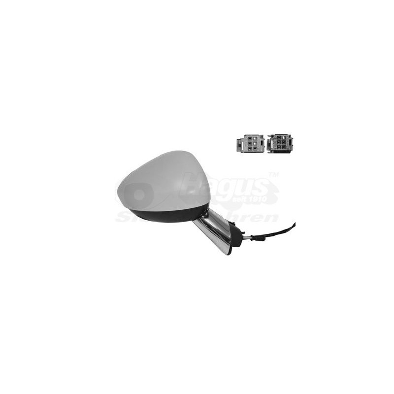 Rétroviseur éléctrique complet droit