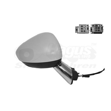 Rétroviseur éléctrique complet droit
