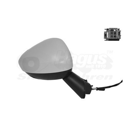 Rétroviseur éléctrique complet droit