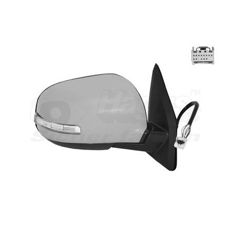 Rétroviseur éléctrique complet droit