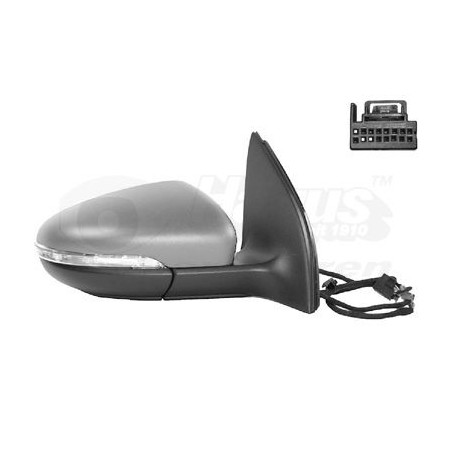 Rétroviseur éléctrique complet droit