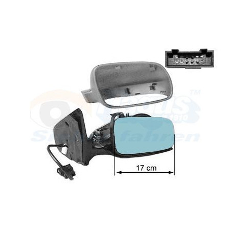 Rétroviseur éléctrique complet droit