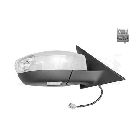 Rétroviseur éléctrique complet droit