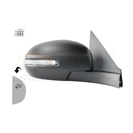 Rétroviseur éléctrique complet droit