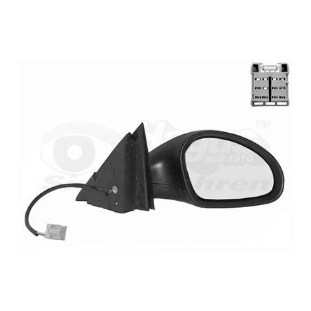 Rétroviseur éléctrique complet droit