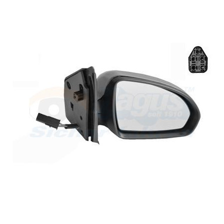 Rétroviseur éléctrique complet droit