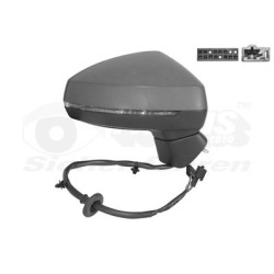 Rétroviseur éléctrique complet droit