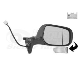 Rétroviseur éléctrique complet droit