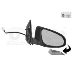 Rétroviseur éléctrique complet droit