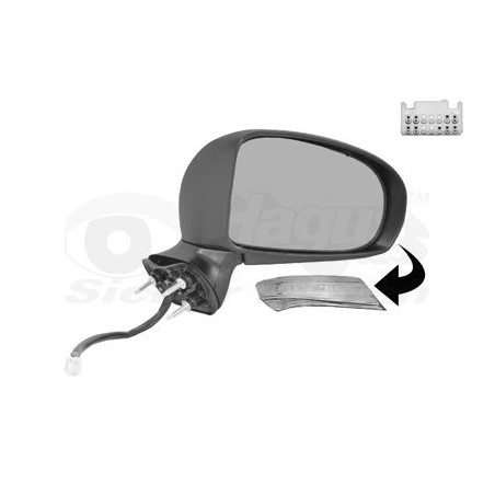 Rétroviseur éléctrique complet droit