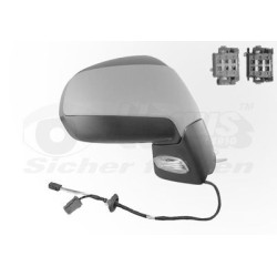 Rétroviseur éléctrique complet droit