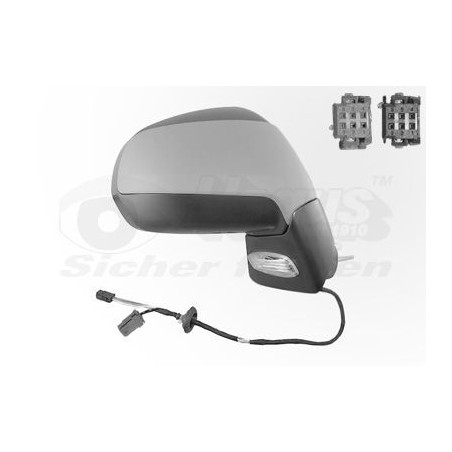 Rétroviseur éléctrique complet droit