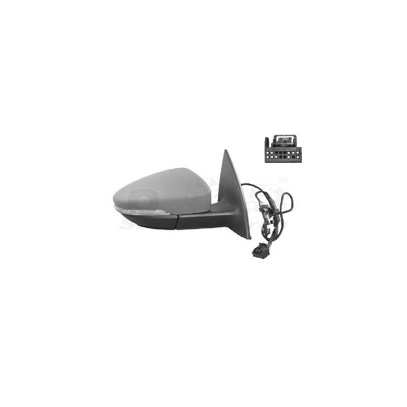Rétroviseur éléctrique complet droit