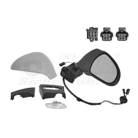 Rétroviseur éléctrique complet droit