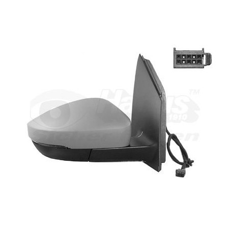 Rétroviseur éléctrique complet droit