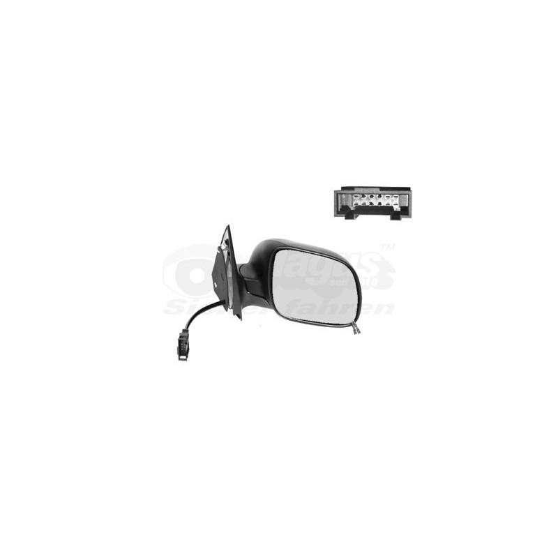 Rétroviseur éléctrique complet droit