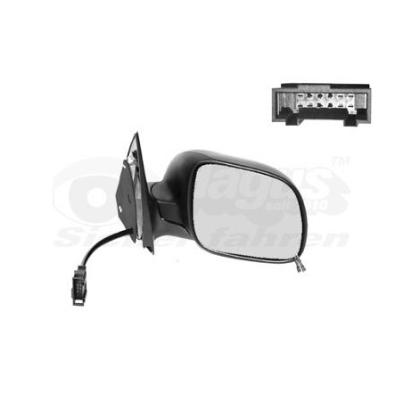 Rétroviseur éléctrique complet droit