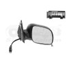 Rétroviseur éléctrique complet droit