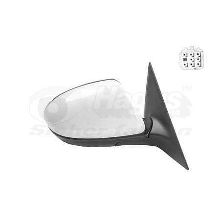 Rétroviseur éléctrique complet droit