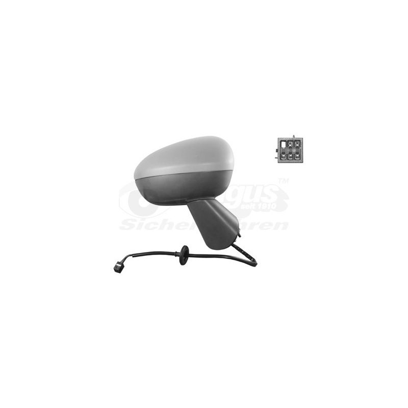 Rétroviseur éléctrique complet droit