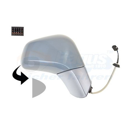 Rétroviseur éléctrique complet droit