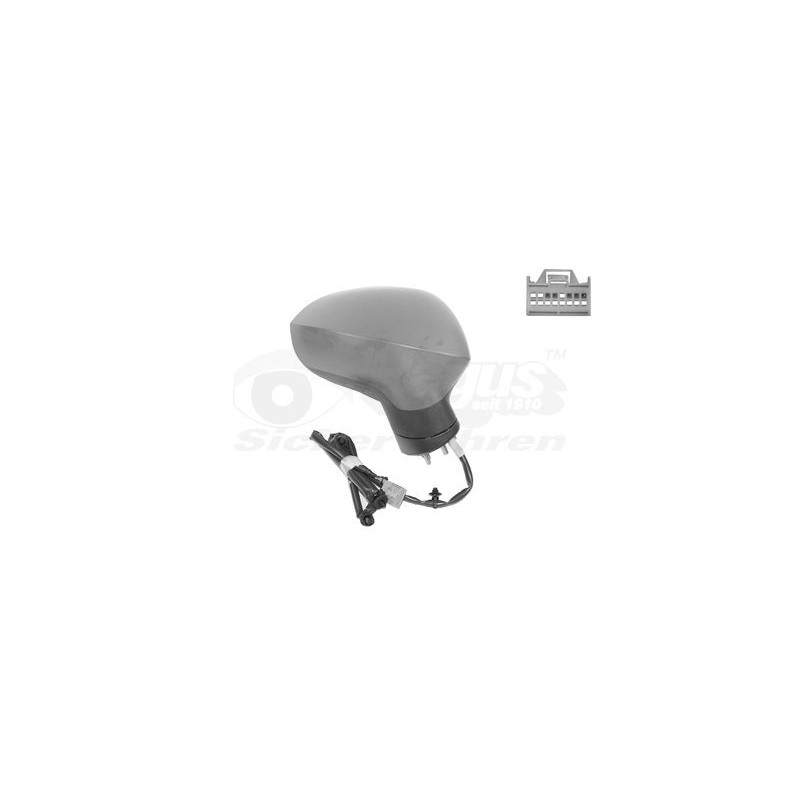 Rétroviseur éléctrique complet droit