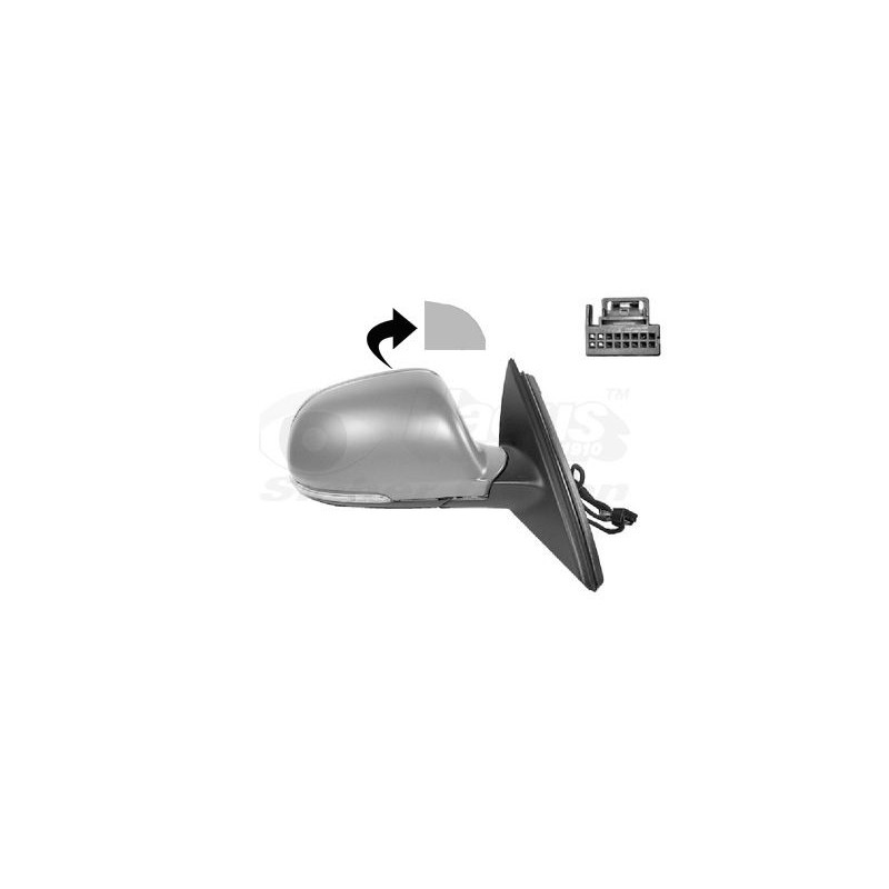 Rétroviseur éléctrique complet droit