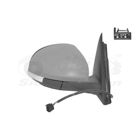 Rétroviseur éléctrique complet droit