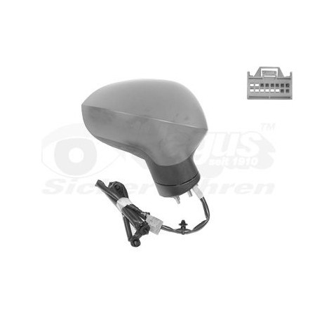 Rétroviseur éléctrique complet droit