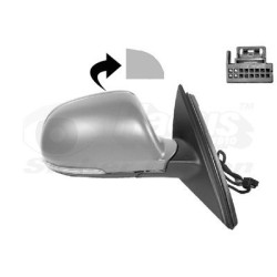 Rétroviseur éléctrique complet droit