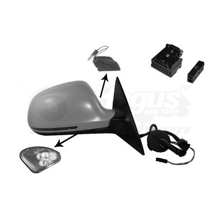 RETROVISEUR ELECTRIQUE COMPLET DROIT 