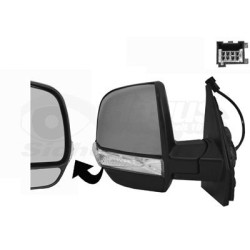 Rétroviseur éléctrique complet droit