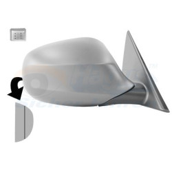 Rétroviseur éléctrique complet droit
