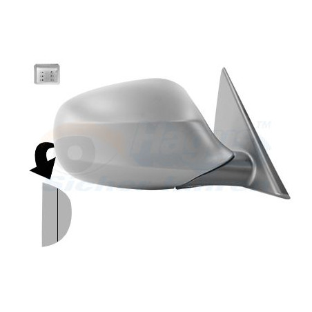 Rétroviseur éléctrique complet droit