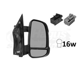 Rétroviseur éléctrique complet droit