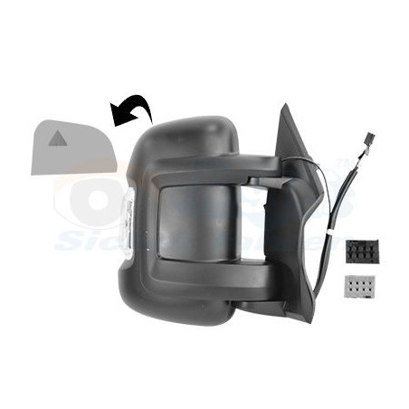 Rétroviseur éléctrique complet droit