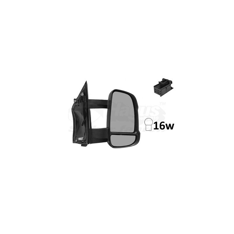 Rétroviseur éléctrique complet droit