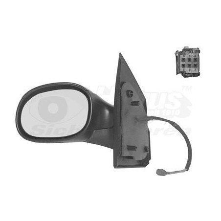 Rétroviseur éléctrique complet gauche