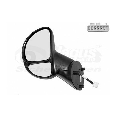 Rétroviseur éléctrique complet gauche