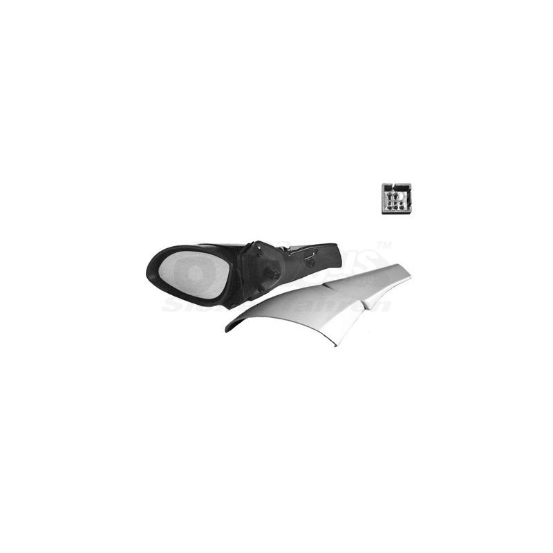 Rétroviseur éléctrique complet gauche