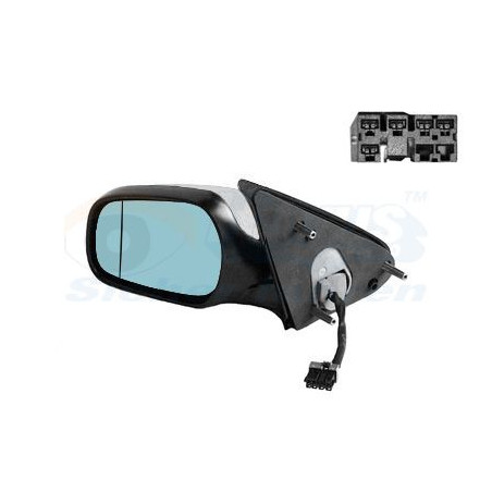 Rétroviseur éléctrique complet gauche