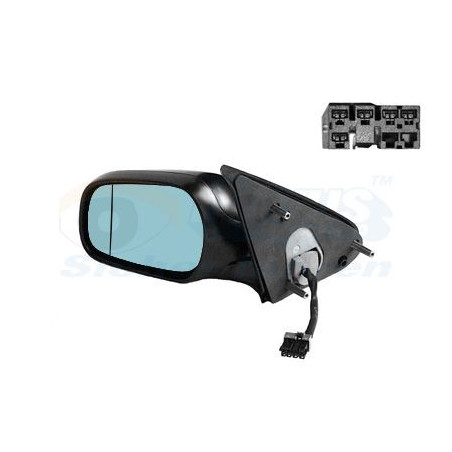 Rétroviseur éléctrique complet gauche