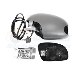 Rétroviseur éléctrique complet gauche -09 chauffant primer