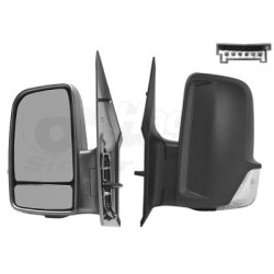 Rétroviseur éléctrique complet gauche